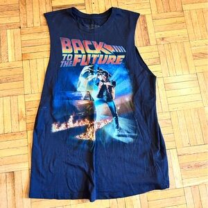 Back to the Future Graphic Tank Top